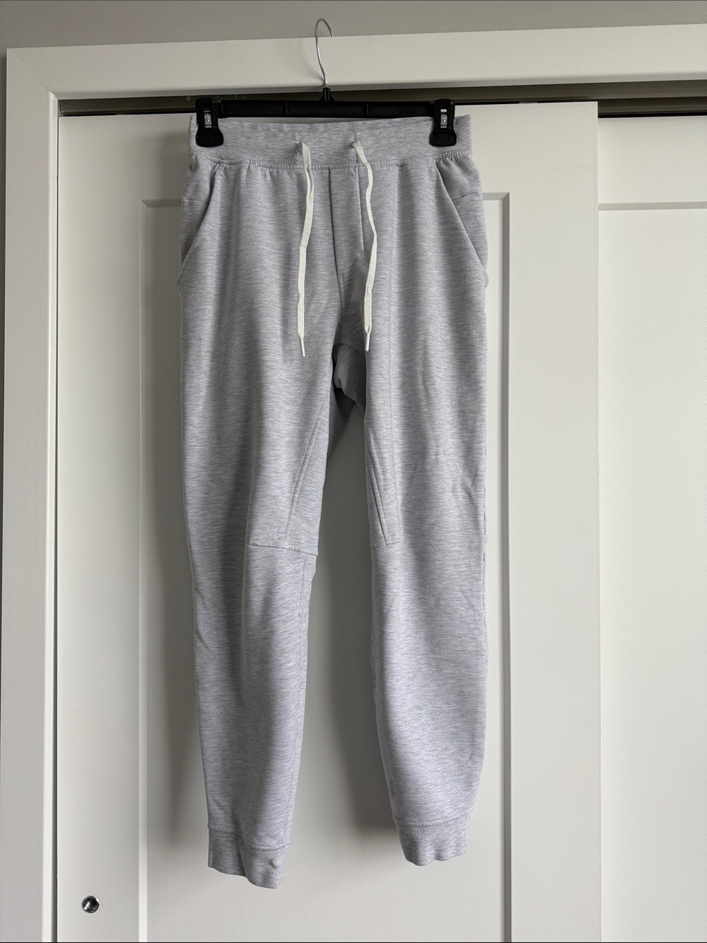 lululemon athletica Light Gray Sweatpants with Drawstring
